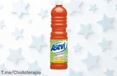 Revitaliza tu hogar con el Asevi Fregasuelos Perfumado Naranja, limpieza profunda y brillo espectacular a un precio loco ¡Solo por tiempo limitado, hazlo tuyo ya!