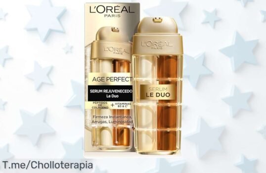 Revitaliza tu piel con L'Oréal Paris Age Perfect Sérum: arrugas reducidas en un 83% ¡Aprovecha este super chollo y compra ya antes que se agote!