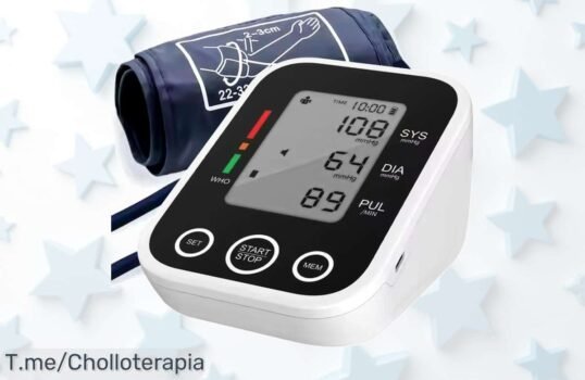 Rey de la salud: Ten el tensiómetro SOULCARE con mediciones rápidas y precisas a un precio loco Cuida tu bienestar, ¡compra ahora antes que se agoten!
