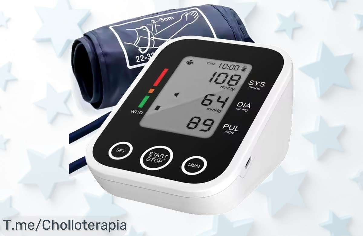 Rey de la salud: Ten el tensiómetro SOULCARE con mediciones rápidas y precisas a un precio loco. Cuida tu bienestar, ¡compra ahora antes que se agoten!