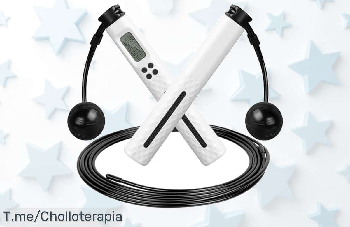 Salta hacia tus metas con AiQInu: la cuerda que cuenta calorías y se adapta a ti. Aprovecha este ofertón único y transforma tu rutina antes de que desaparezca.