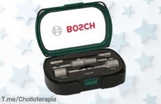 Set de 6 llaves de vaso Bosch a precio loco: versatilidad total y resistencia garantizada ¡Haz tu trabajo más fácil! Compra ahora antes que se acaben, no te lo pierdas