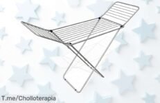 Tendedero Plegable Metálico: ¡20 Metros de Espacio Para Tu Ropa a Un Precio Loco! Solo Por Tiempo Limitado, Lleva La Eficiencia A Tu Hogar ¡Compra Ya Este Super Chollo!