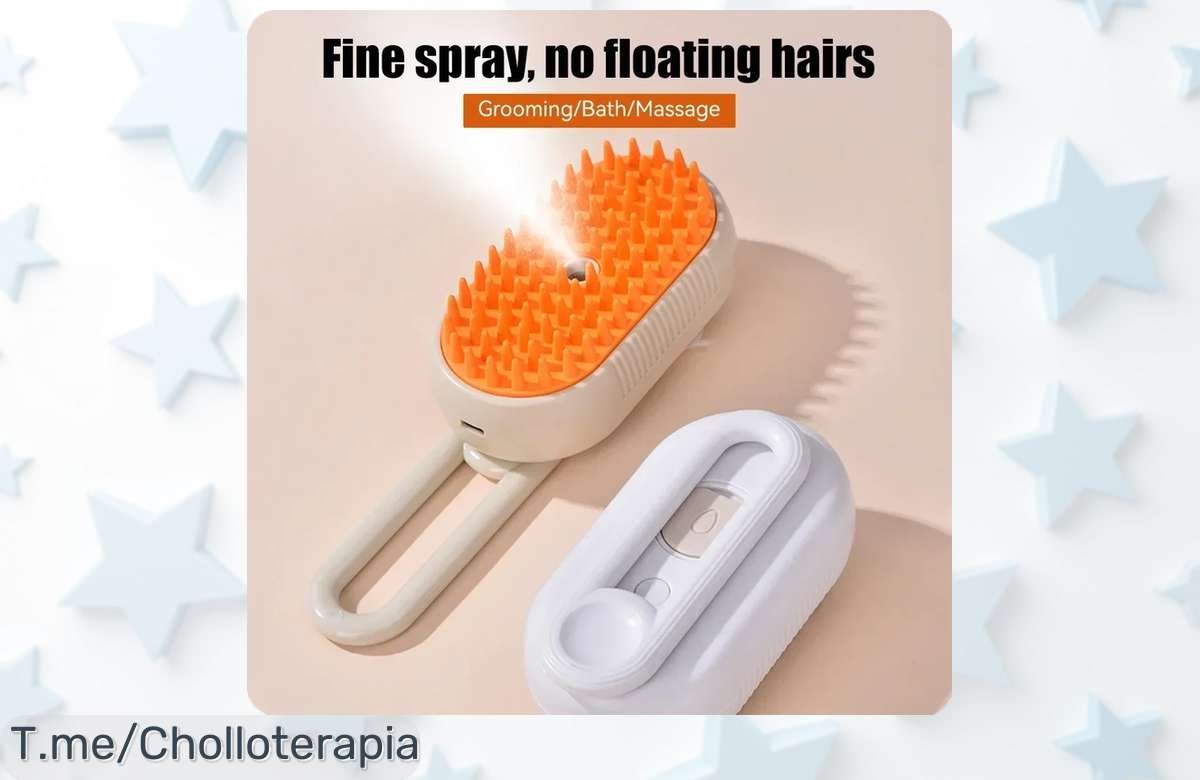 Transforma el baño de tu mascota en un momento de amor y diversión con el Peine eléctrico por un precio loco, no te pierdas este ofertón limitado ¡Compra ya!