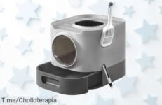 Transforma la vida de tus gatos con nuestra caja de arena XXL: menos desorden y más felicidad, ¡ahora a un precio loco! No te lo pierdas, este ofertón vuela rápido