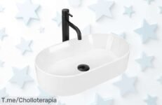 Transforma tu baño con el lavabo LAYLA: diseño elegante y fácil instalación, ¡ofertón espectacular que no puedes dejar escapar! Aprovéchalo ya antes que se agote