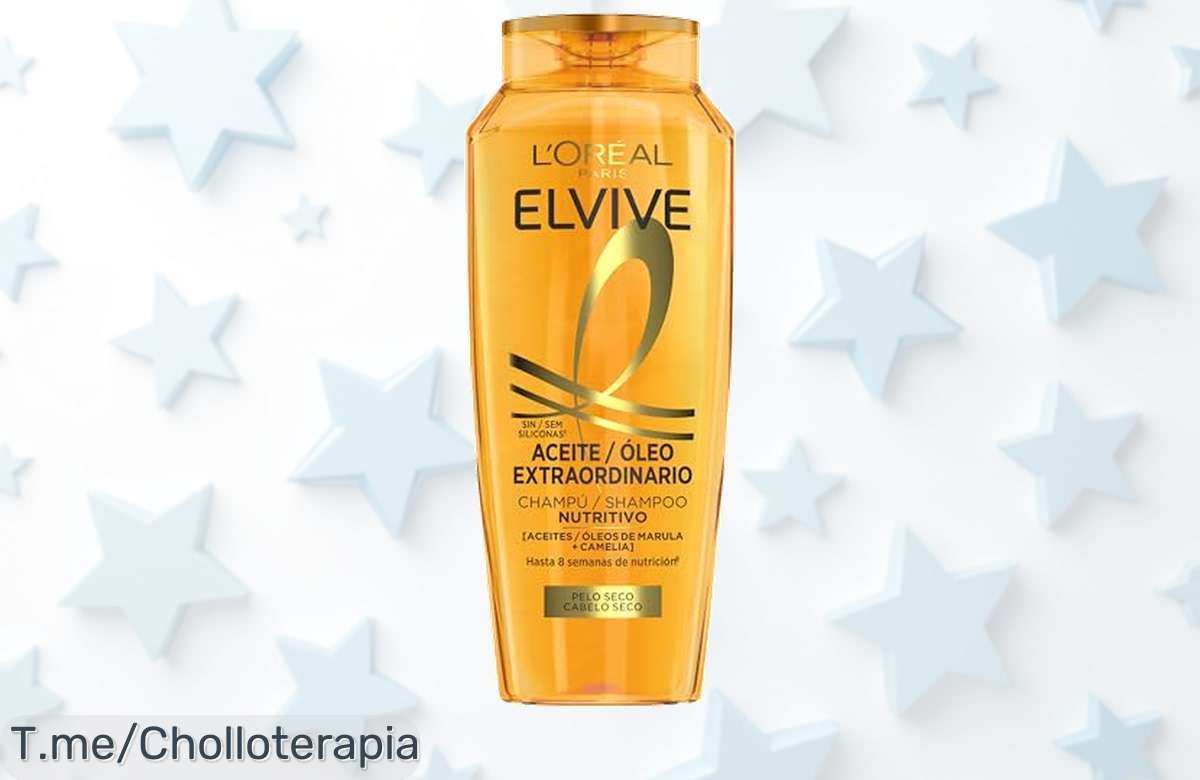 Transforma tu cabello con Elvive de L’Oreal, ¡adiós sequedad! Consigue una melena radiante y brillante por un precio loco. Oferta limitada, agárralo ya antes que se acabe.