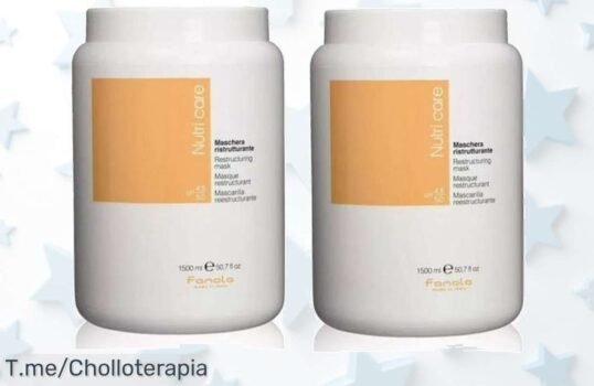 Transforma tu cabello con el super chollo de mascarilla Fanola a un precio loco, ¡aprovecha esta oferta limitada y haz que tu melena brille como nunca!