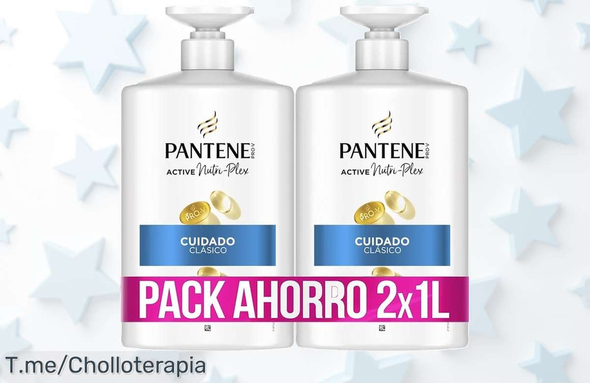 Transforma tu cabello seco en un verdadero espectáculo con Pantene Champú Repara y Protege, ¡aprovecha este ofertón limitado antes de que se acabe!