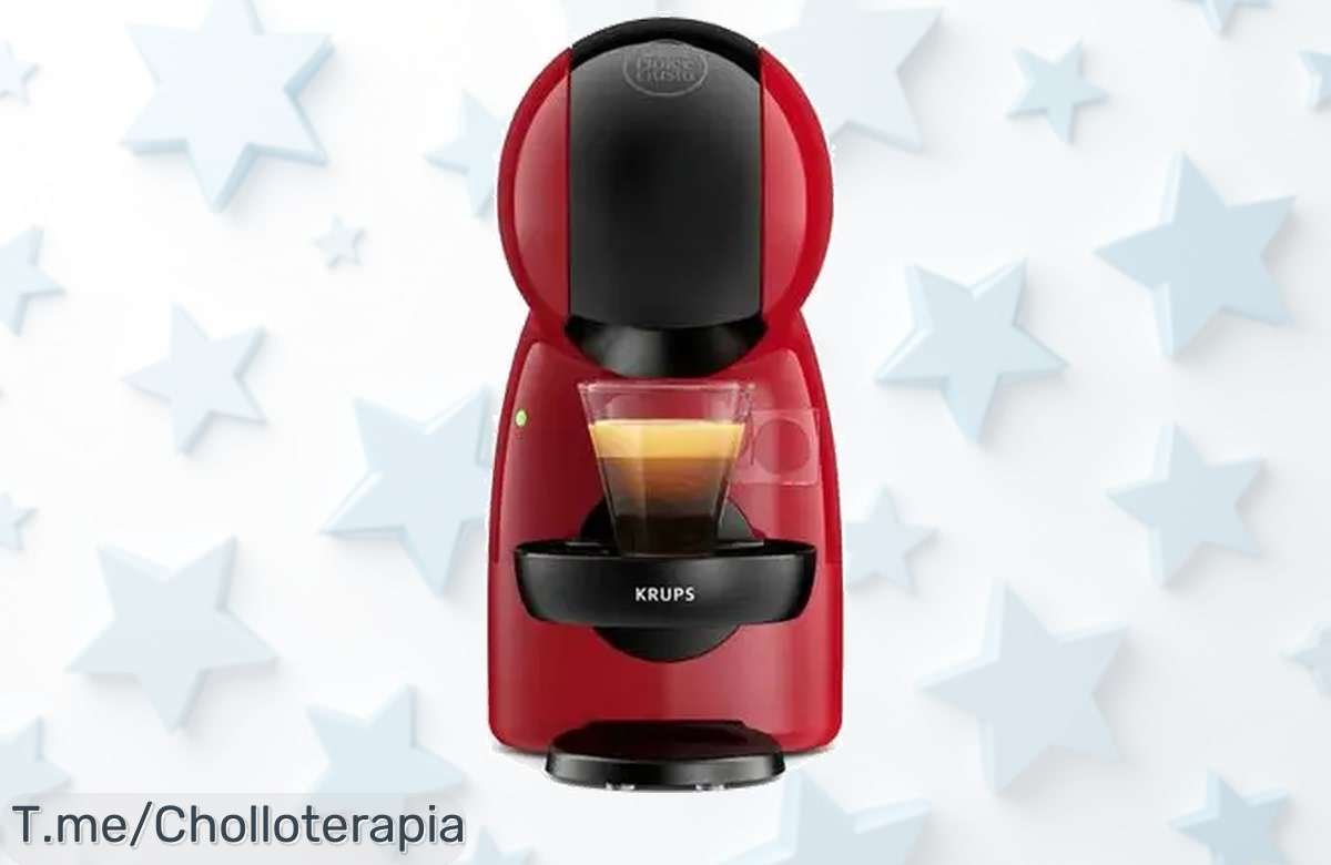 Transforma tu café en una experiencia única con Nescafé Dolce Gusto Piccolo XS, ¡30 bebidas diferentes por un precio loco! No te pierdas este ofertón, compra ahora antes que se agote.
