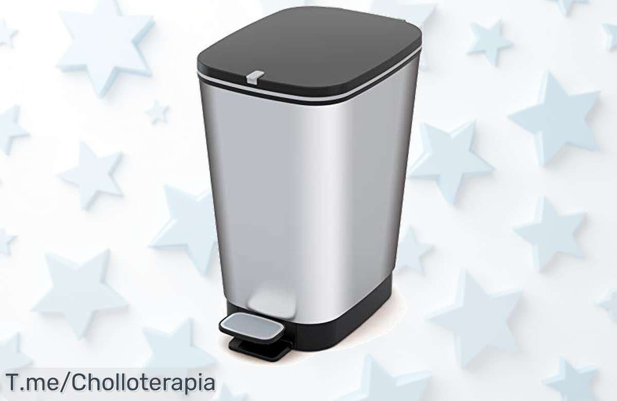 Transforma tu cocina con el Chic Bin, un cubo de basura moderno y práctico que mantiene todo limpio. Aprovecha este ofertón limitado antes de que sea tarde.