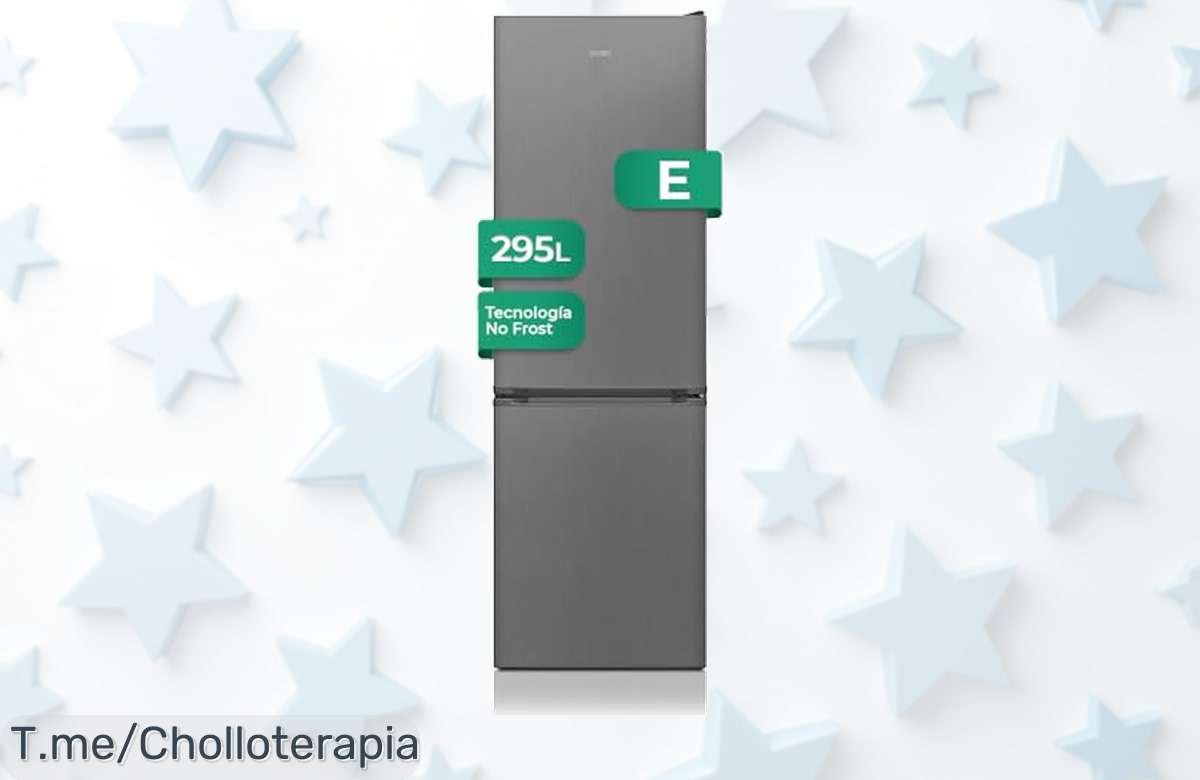 Transforma tu cocina con el SVAN Frigorífico Combi de 2 puertas ¡Capacidad increíble y No Frost a un precio loco! Aprovecha este ofertón limitado antes que se agote.