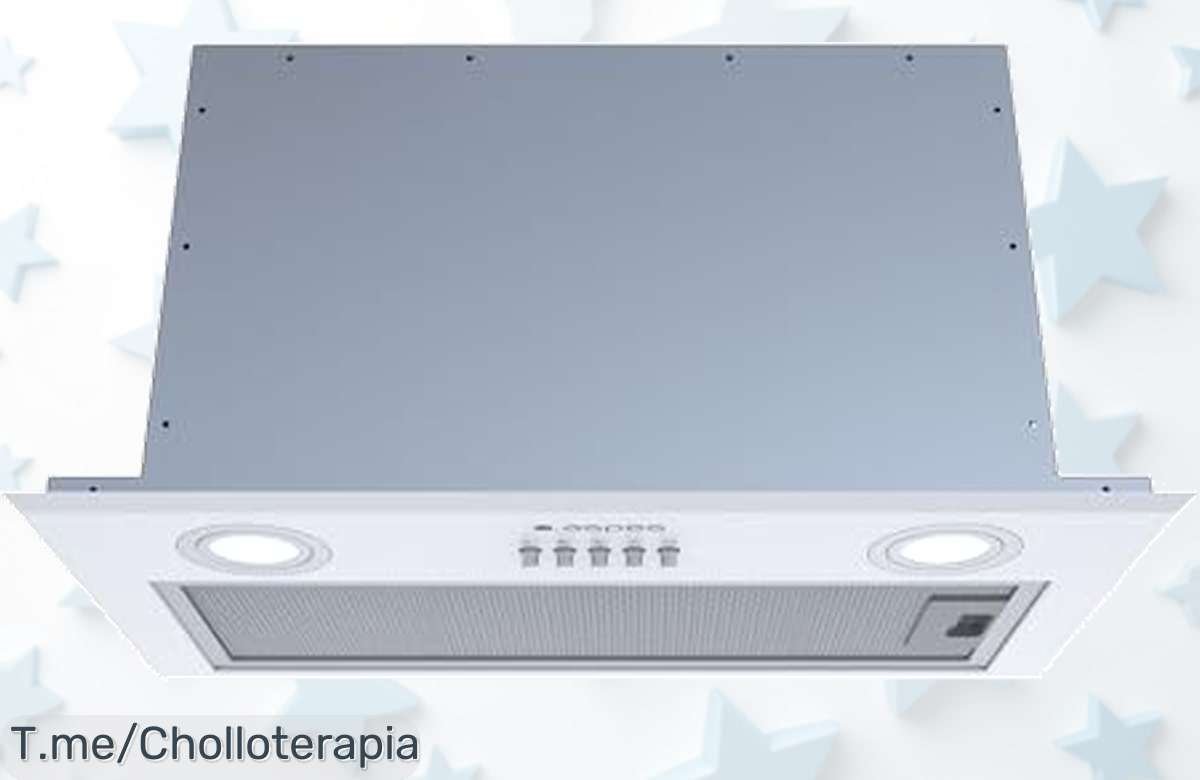 Transforma tu cocina con el filtrante Aspes y su motor potente de 440 m³/h, un ofertón único que no puedes dejar pasar. ¡Aprovecha esta oportunidad limitada ahora!