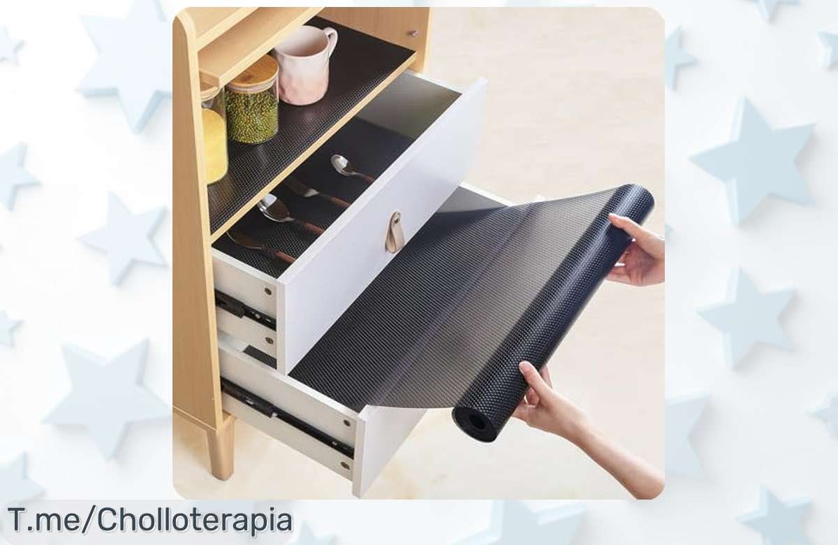 Transforma tu cocina con el protector de alfombrilla más eficaz, fácil de limpiar y antideslizante al 50%. ¡No te quedes sin este super chollo, stock limitado!