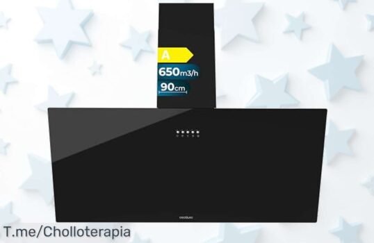 Transforma tu cocina con la Cecotec Campana Decorativa Bolero Flux: elegancia, potencia y luz LED en un super chollo que no puedes dejar escapar ¡Compra ya antes de que se acabe!