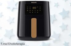 Transforma tu cocina con la Philips Airfryer 5000 Series y disfruta de comidas crujientes con hasta un 90% menos de grasa, ¡aprovecha este ofertón antes que se agote!