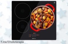 Transforma tu cocina con la Placa de Inducción Cecotec Bolero Squad I, 7400W para cocinar al instante y disfrutar de un precio loco ¡Aprovecha este ofertón limitado ahora!
