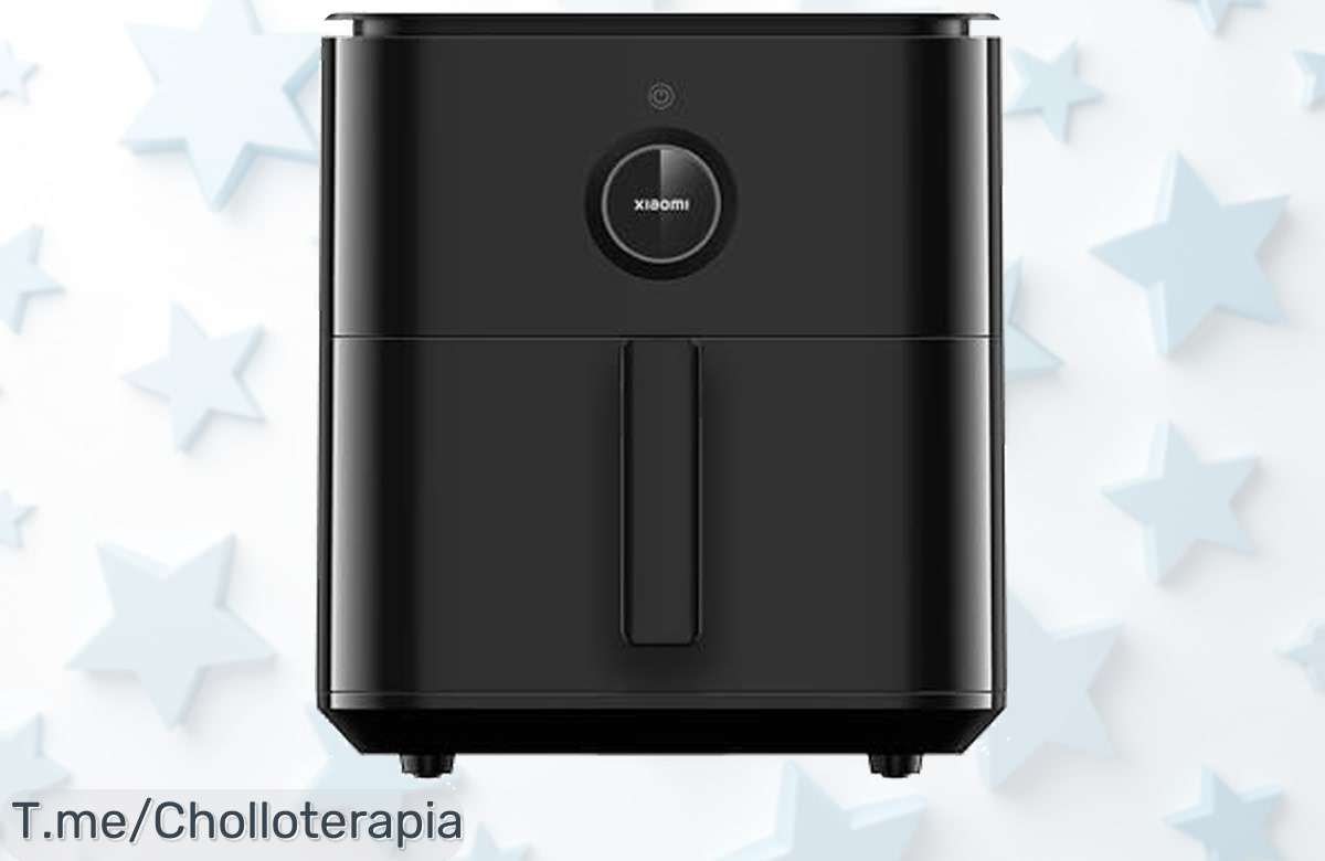 Transforma tu cocina con la freidora de aire Xiaomi 6.5L a un precio brutal, receta tras receta sin voltear y cocción uniforme ¡aprovecha esta oferta loca antes que se acabe!