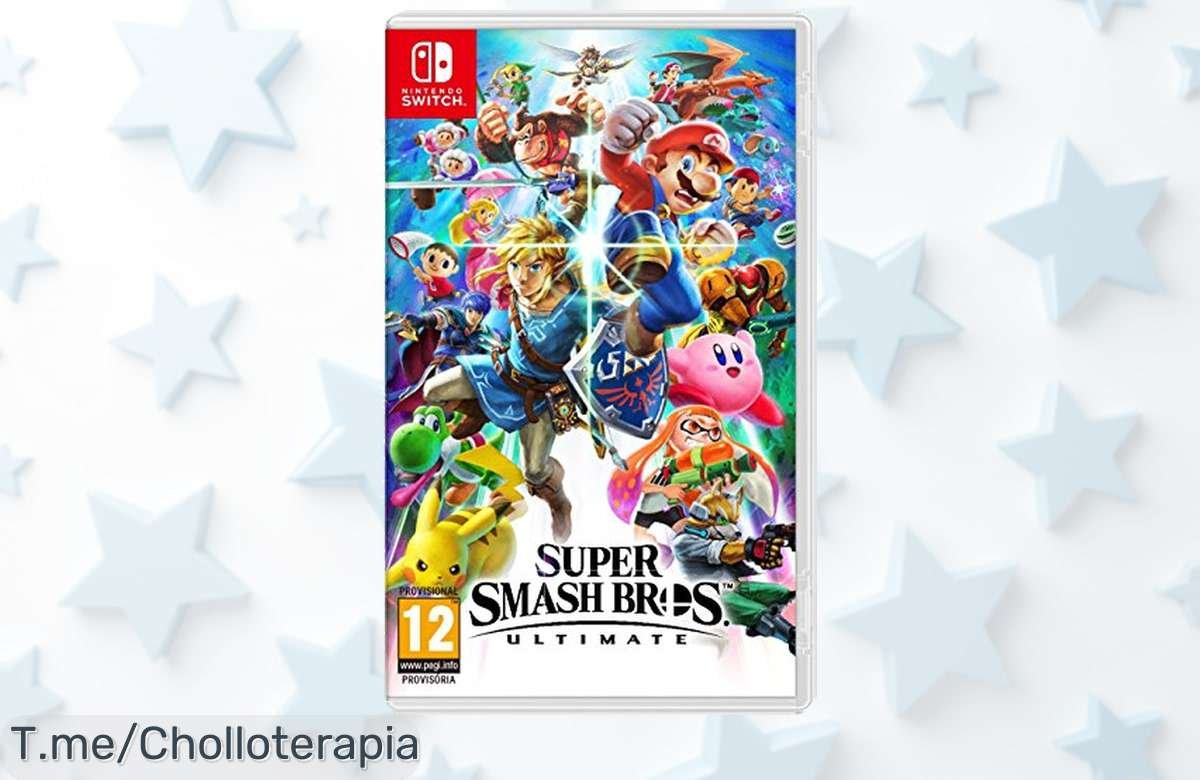 Transforma tu diversión con Super Smash Bros. Ultimate: ¡luchadores épicos y 800 escenarios en un ofertón nunca visto! Aprovecha este super chollo antes de que se acabe, compra ya.