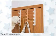 Transforma tu dormitorio con el colgador de puerta a un precio loco, organiza tu espacio y disfruta del super chollo ¡Compra ahora antes que se agote!