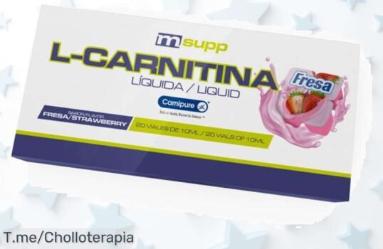 Transforma tu energía con L-Carnitina en 20 viales: ¡ofertón exclusivo que no puedes dejar escapar! ¡Solo por tiempo limitado, obtén tu explosión de vitalidad ahora mismo!