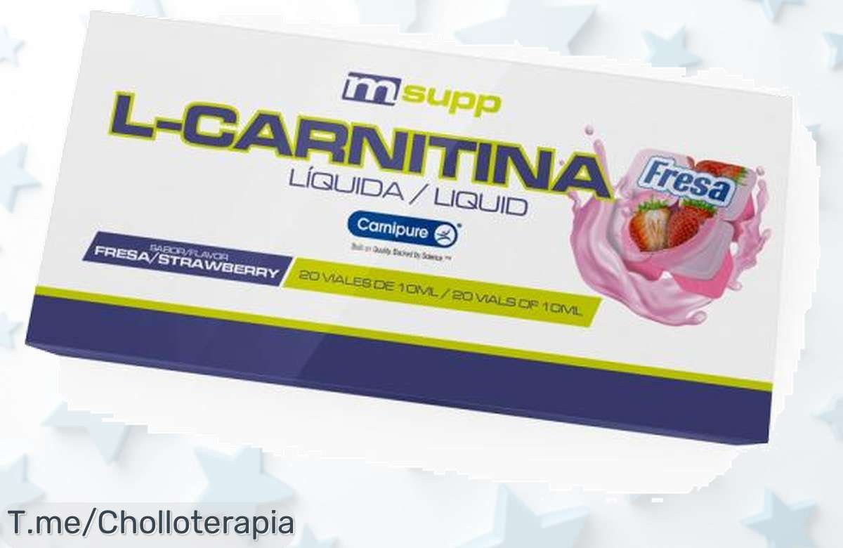 Transforma tu energía con L-Carnitina en 20 viales: ¡ofertón exclusivo que no puedes dejar escapar! ¡Solo por tiempo limitado, obtén tu explosión de vitalidad ahora mismo!