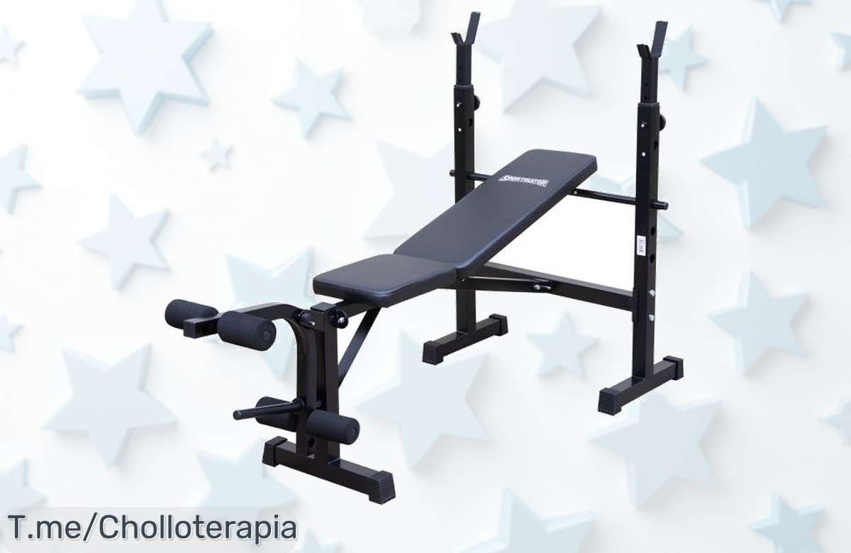 Transforma tu entrenamiento con el Banco de Musculación Hércules, ¡super chollo limitado! Resultados impresionantes a precio loco. No te quedes sin el tuyo, actúa ya.