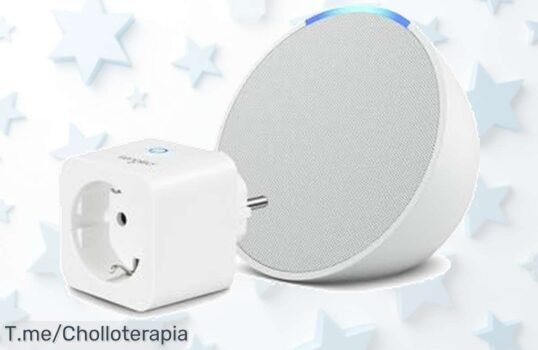 Transforma tu hogar con Echo Pop y Smart Plug a un precio loco: controla todo con tu voz y disfruta de una vida más fácil ¡No te pierdas este ofertón limitado, compra ya!