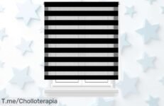 Transforma tu hogar con el Estor Noche y Día a un precio loco, disponible en varios colores ¡Aprovecha este ofertón limitado y renueva tus ventanas hoy mismo!