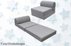 Transforma tu hogar con el Puff Sofá Cama Convertible, ¡un super chollo 3 en 1 que ahorra espacio y lleva confort a todas partes! No dejes escapar esta oferta única, compra ya