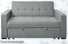 Transforma tu hogar con el Sofá Cama Lite, fácil de montar y a un precio loco ¡No te pierdas este super chollo, solo por tiempo limitado!