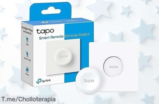Transforma tu hogar con el TPLink Tapo S200D: controla tus luces sin cargar baterías por un año, oferta limitada y precio de ganga, ¡no te lo pierdas!