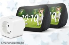 Transforma tu hogar con el kit digital Echo Show 5 y enchufe inteligente, un super chollo limitado que te conecta a todo ¡No dejes pasar esta oportunidad única!