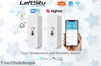 Transforma tu hogar con el sensacional TuyaSensor: controla temperatura y humedad desde cualquier lugar, ¡ofertón único que no puedes dejar pasar! Haz clic ahora y ahorra