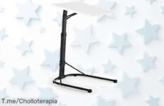 Transforma tu hogar con la Mesa Plegable Auxiliar Ajustable: super chollo ligera que ahorra espacio Aprovecha este ofertón único y llévatela antes de que se agote
