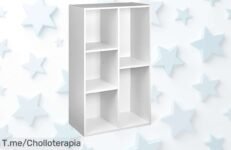 Transforma tu hogar con la estantería Amazon Basics a un precio loco: diseño elegante, montaje rápido y todo incluido ¡No dejes escapar este ofertón único!
