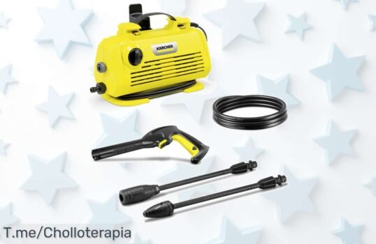 Transforma tu hogar con la hidrolimpiadora Kärcher K 2 Premium, limpieza profunda en minutos a un precio loco ¡No dejes escapar este ofertón y compra ya!