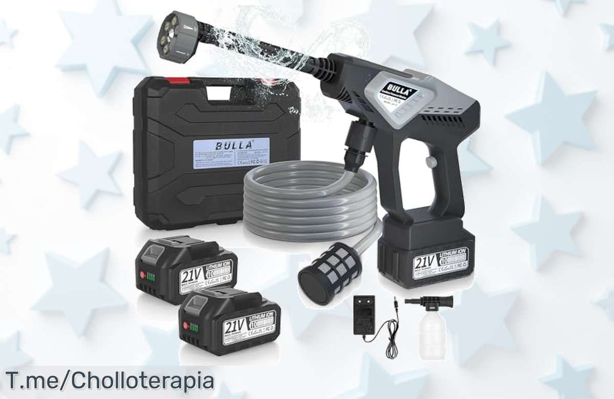Transforma tu hogar con la hidrolimpiadora portátil 6 en 1 a un precio loco y disfruta de una limpieza profesional. ¡No te quedes sin el tuyos, oferta limitada!