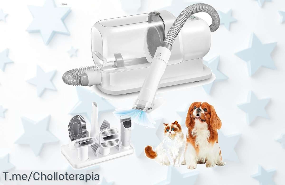 Transforma tu hogar con nuestra aspiradora para perros a un precio loco, evita el pelo en el suelo y disfruta de la limpieza instantánea. ¡Compra ahora antes de que se agote!