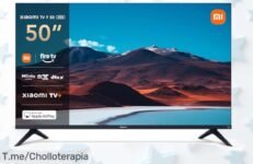 Transforma tu hogar en un cine con el Xiaomi TV F 50, ¡precio loco y oferta limitada! Disfruta de imágenes fluidas y sonido envolvente ¡Compra ya antes que se acabe!