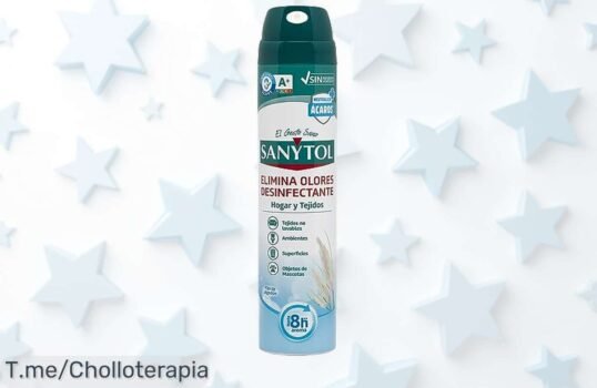Transforma tu hogar en un paraíso floral con el Ambientador Sanytol: elimina gérmenes y malos olores a precio loco ¡No dejes pasar este super chollo, es solo por tiempo limitado!