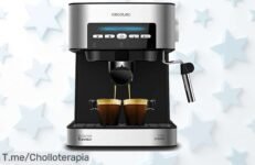 Transforma tu hogar en una cafetería con la Cecotec Cafetera Power Espresso 20 Matic, ¡descubre un precio loco y disfruta de espressos irresistibles! Stock limitado, actúa ya