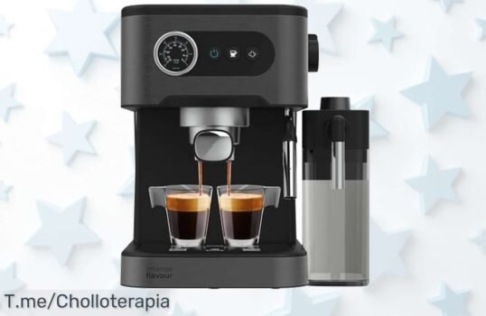 Transforma tu hogar en una cafetería con la cafetera Cecotec a un precio loco, 20 bares de potencia y vibrantes sabores ¡Aprovecha este ofertón antes que se acabe!