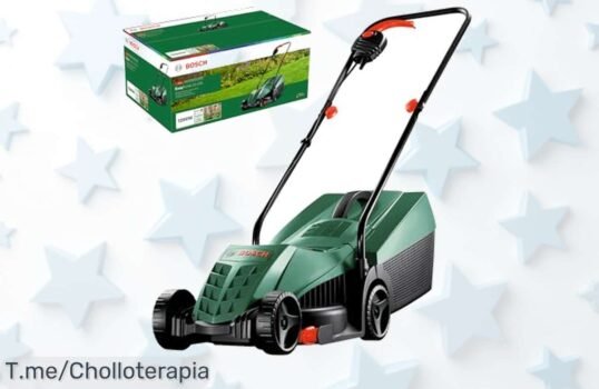 Transforma tu jardín con el cortacésped Bosch EasyRotak 32235 a un precio loco, cortes perfectos y una oferta limitada que vuela rápido ¡Haz clic y no te quedes sin él!