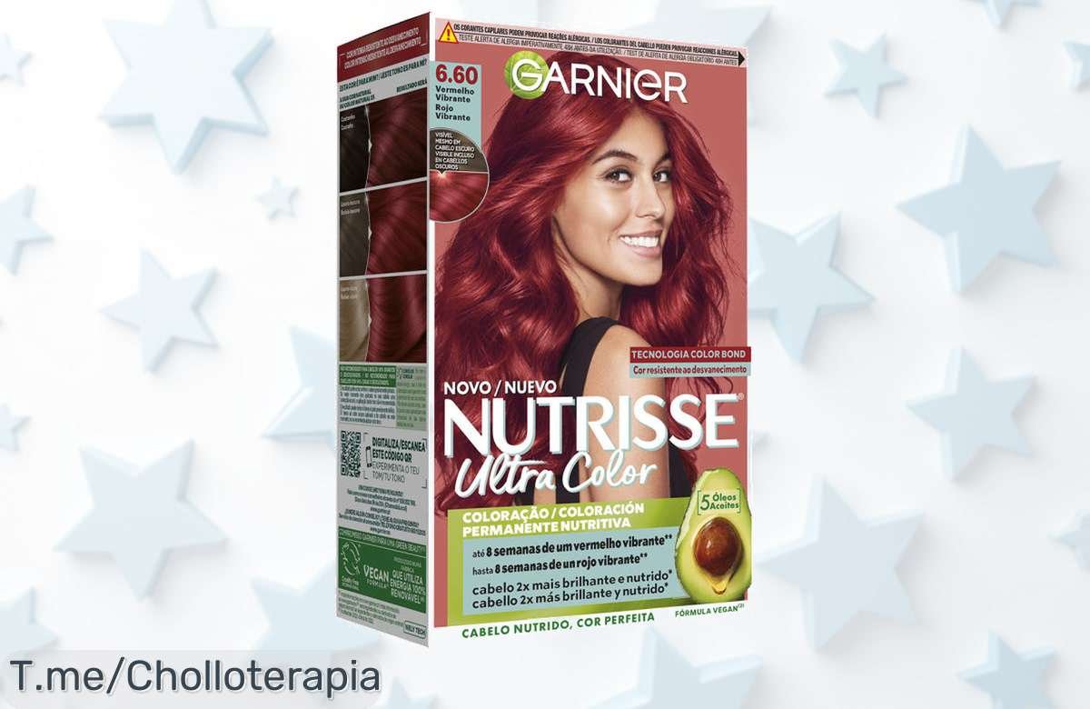 Transforma tu look con Garnier Nutrisse Ultra Crème: ¡coloración permanente sin siliconas y nutritiva a un precio loco! Oferta limitada, compra ya y brilla como nunca.