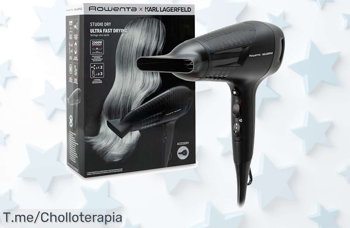 Transforma tu peinado con el concentrador de 12 mm y su golpe de aire frío, ¡precio loco por tiempo limitado! Consigue el look perfecto ahora o nunca.