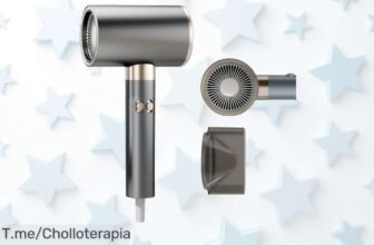 Transforma tu pelo en un super look con el Secador Cecodadi Profesional Iónico 2000W, ¡ahora a precio loco! Aprovecha este ofertón antes de que se agote, solo por tiempo limitado