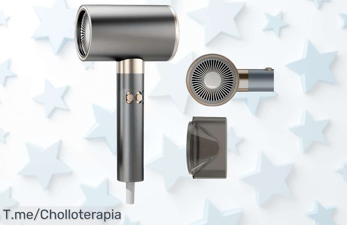 Transforma tu pelo en un super look con el Secador Cecodadi Profesional Iónico 2000W, ¡ahora a precio loco! Aprovecha este ofertón antes de que se agote, solo por tiempo limitado.