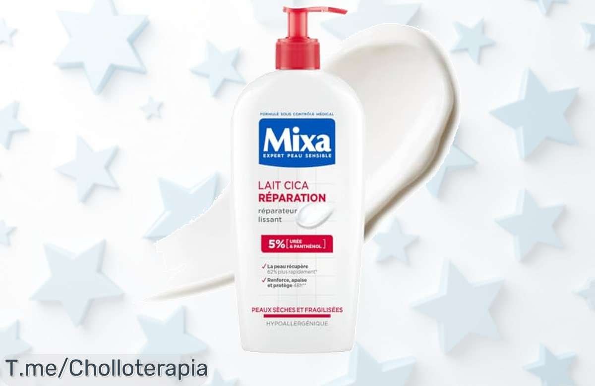 Transforma tu piel con Mixa Loción Corporal Urea Cica Repair+ al precio loco que esperabas, ¡hidratación intensa y suavidad garantizada! Apúrate, solo por tiempo limitado.