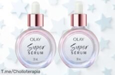 Transforma tu piel con Olay Super Sérum: 2 x 30 ml de hidratación explosiva a un precio loco ¡Aprovecha este ofertón antes que se agote y luce radiante ya!